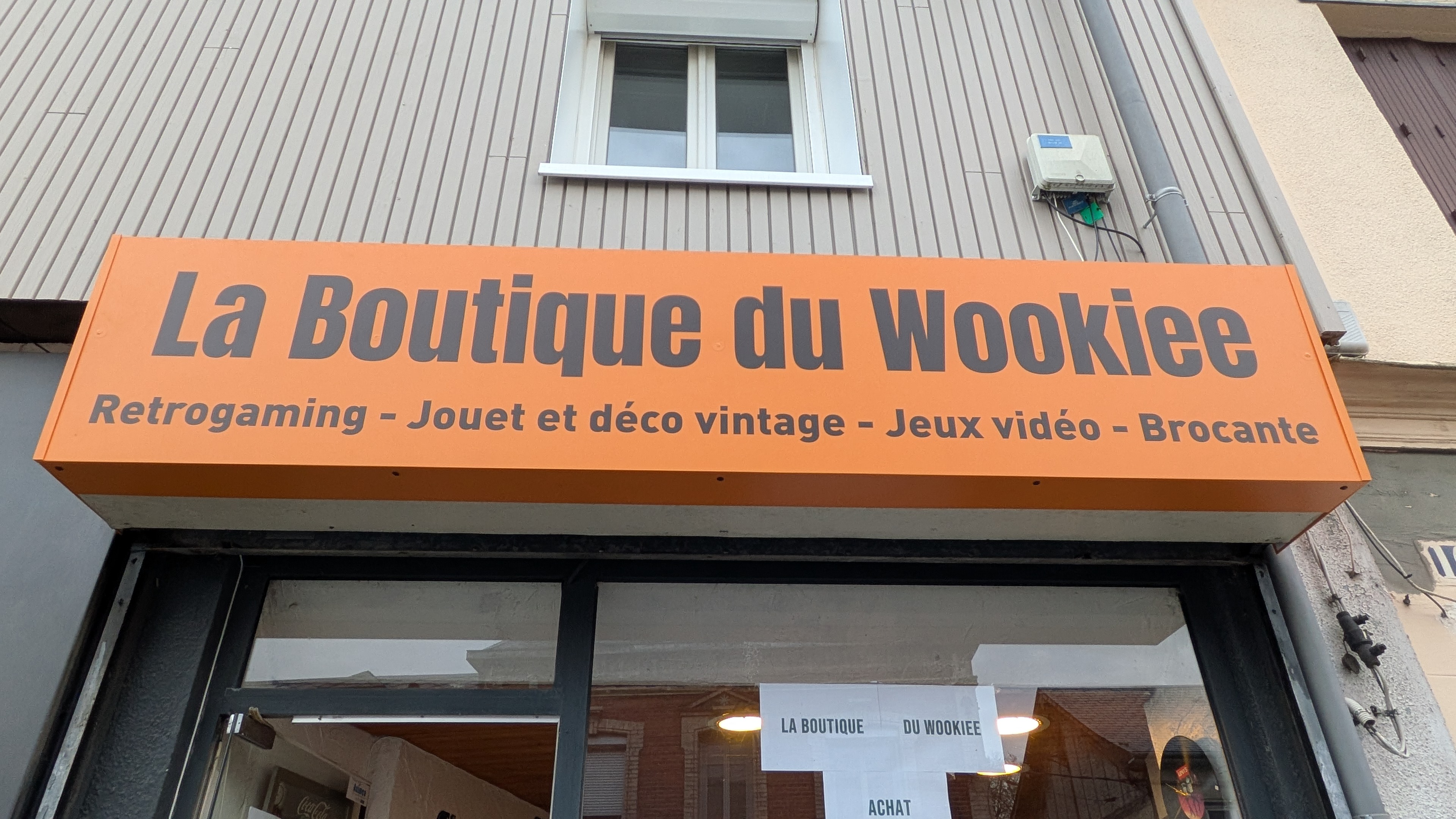 Facade de la boutique